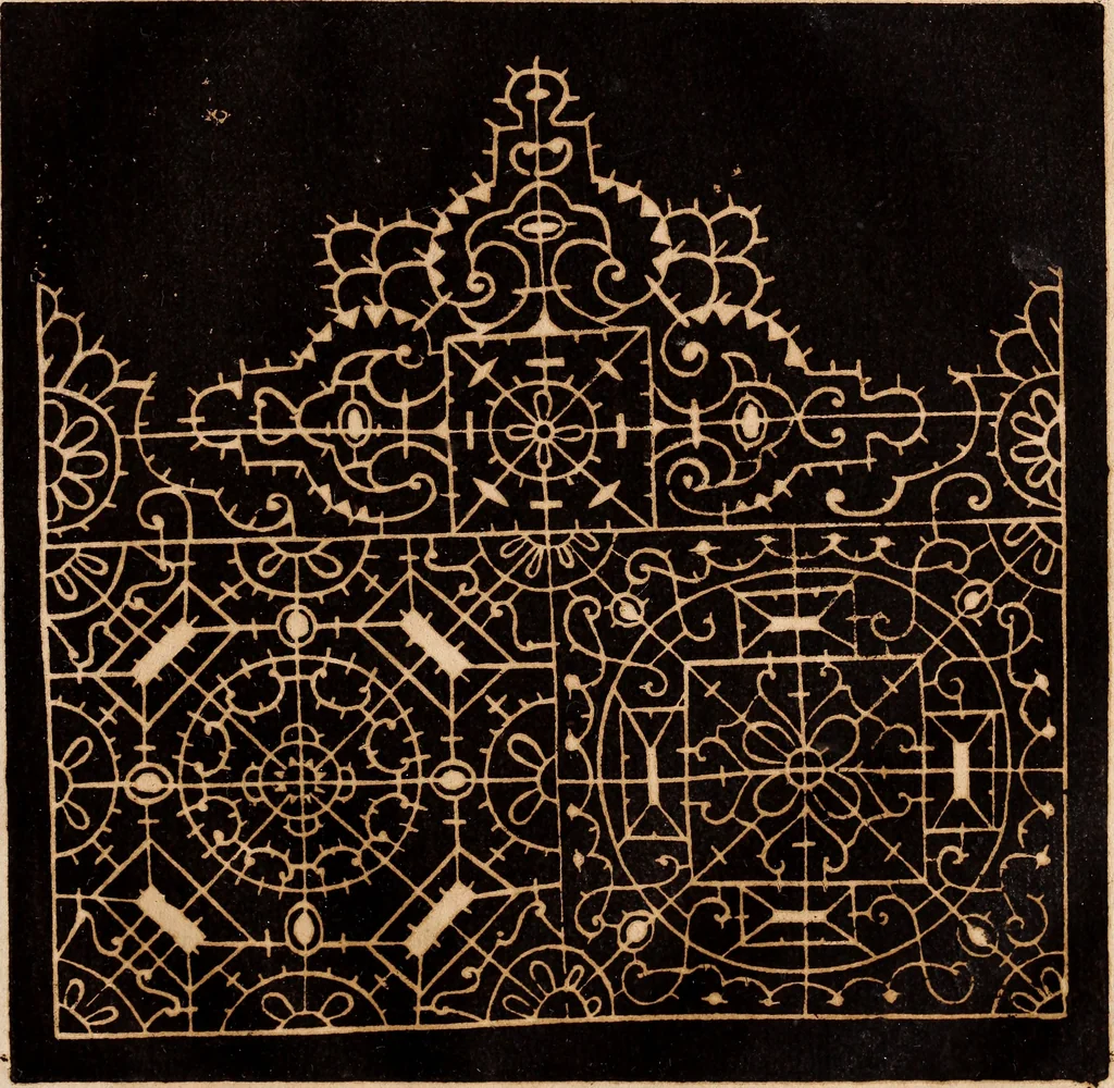 An illustration from Les singvliers et novveavx povrtraicts, 1589, leaf 28
