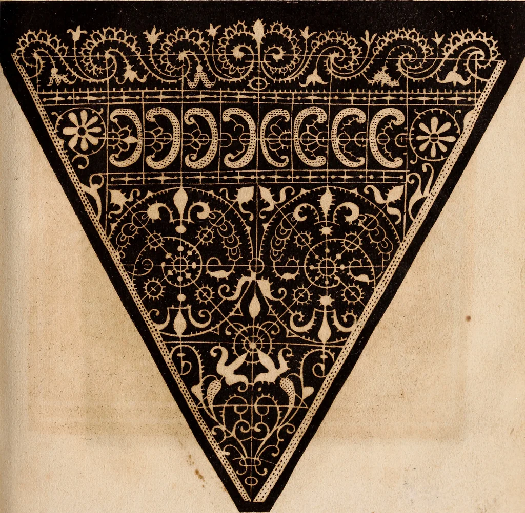 An illustration from Les singvliers et novveavx povrtraicts, 1589, leaf 40