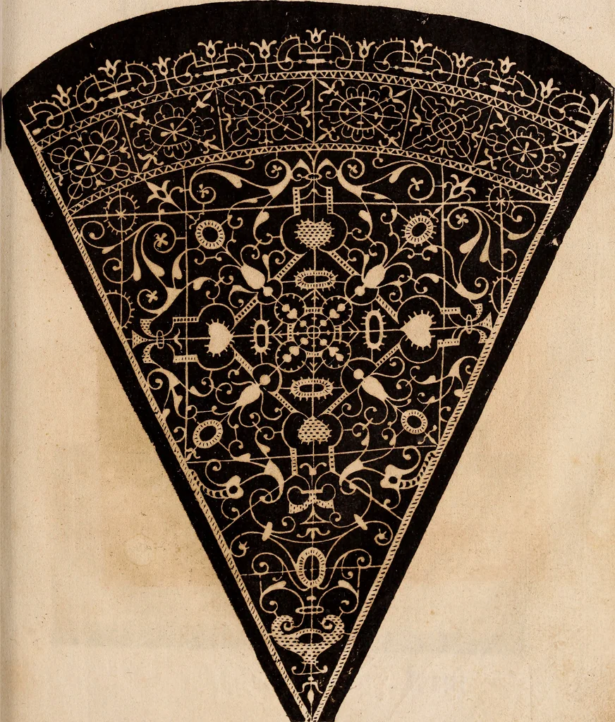 An illustration from Les singvliers et novveavx povrtraicts, 1589, leaf 44