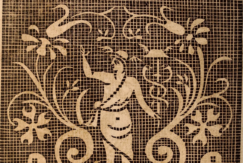 An illustration from Les singvliers et novveavx povrtraicts, 1589, leaf 63