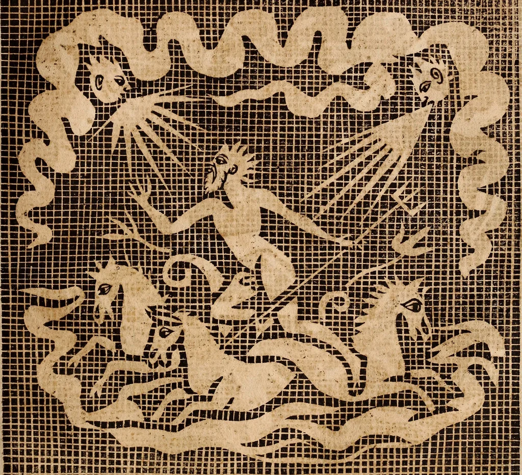 An illustration from Les singvliers et novveavx povrtraicts, 1589, leaf 74