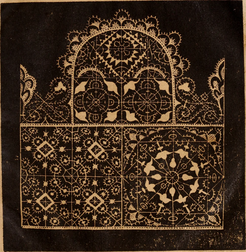 An illustration from Les singvliers et novveavx povrtraicts, 1589, leaf 8