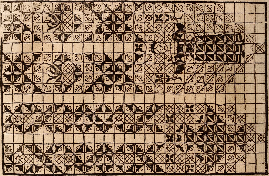 An illustration from Les singvliers et novveavx povrtraicts, 1589, leaf 95