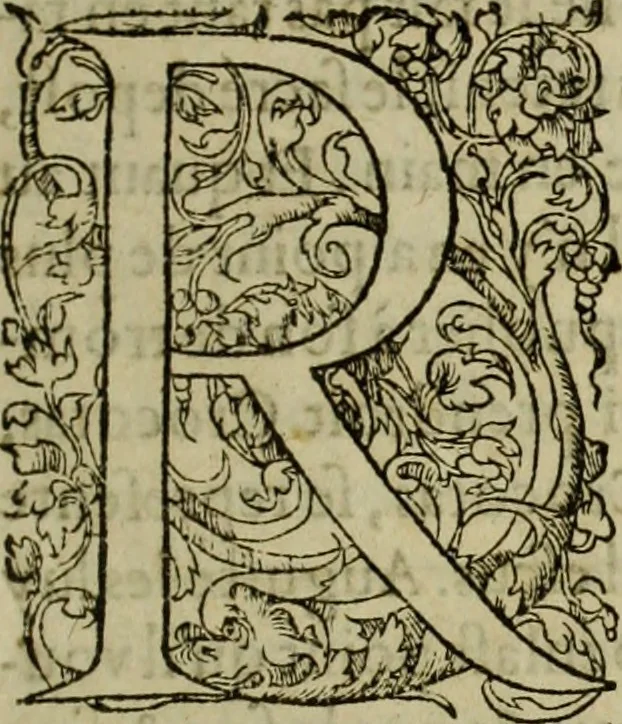 An illustration from Les six liures de la republique, 1577, leaf 14