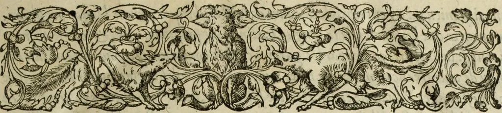 An illustration from Les six liures de la republique, 1577, leaf 8