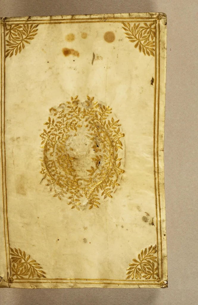 An illustration from Les six premiers liures des elements d'Euclide,, 1566, leaf 1