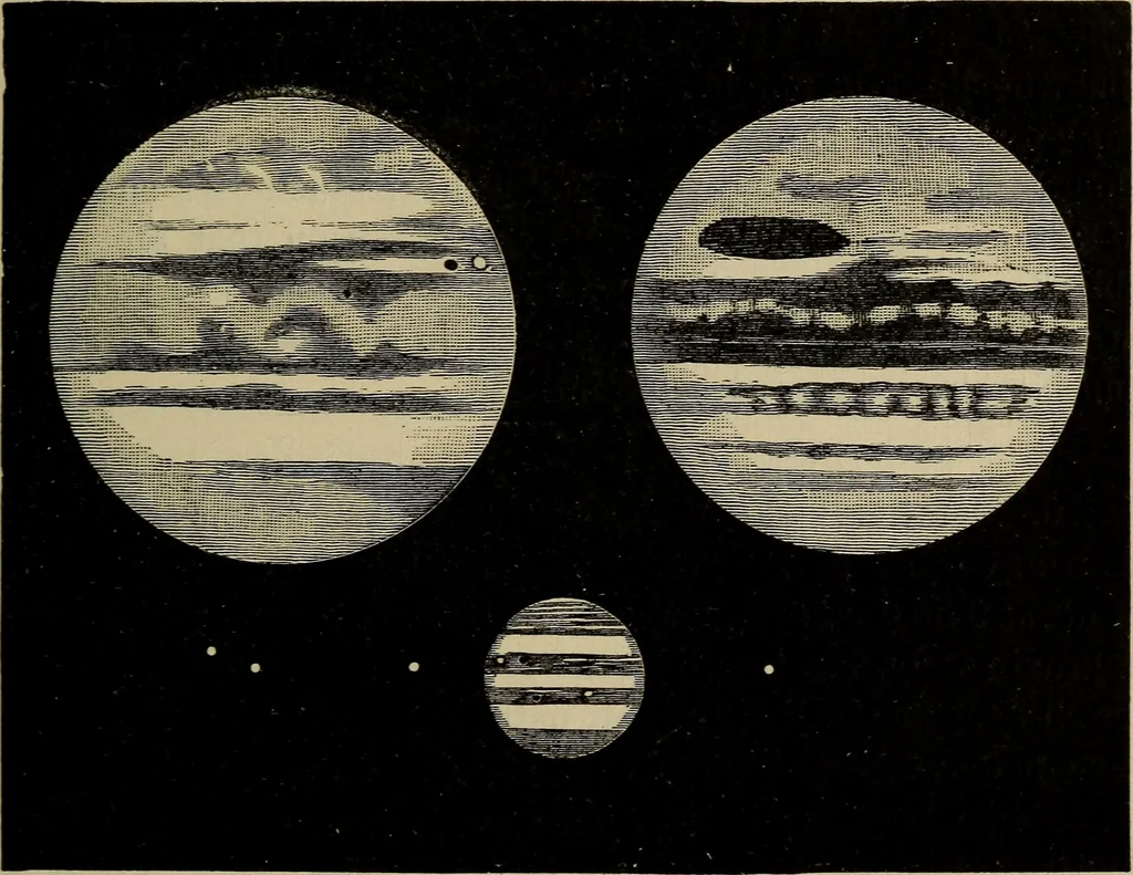An illustration from Lessons in astronomy including uranography. A brief intoductory course without mathematics, 1896, leaf 208