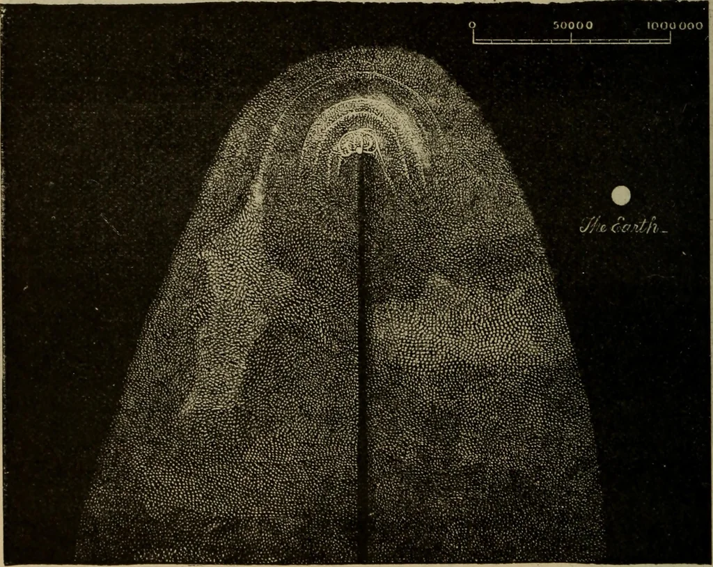 An illustration from Lessons in astronomy including uranography. A brief intoductory course without mathematics, 1896, leaf 237