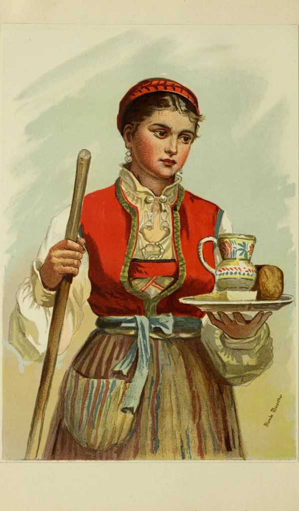 An illustration from Lessons in figure painting in water colours, 1881, leaf 19