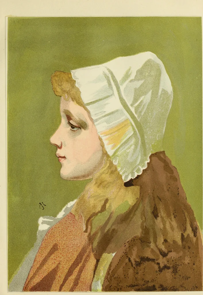 An illustration from Lessons in figure painting in water colours, 1881, leaf 34