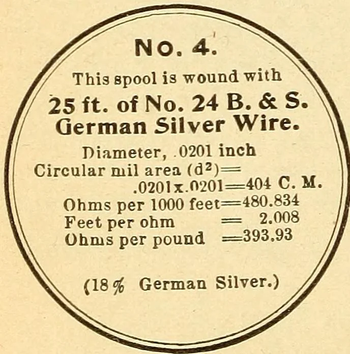 An illustration from Lessons in practical electricity; principles, experiments, and arithmetical problems, an elementary text-book, 1903, leaf 123