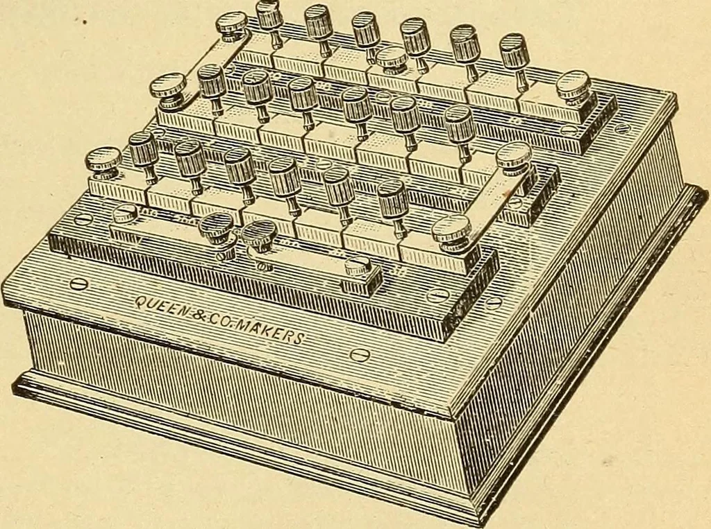 An illustration from Lessons in practical electricity; principles, experiments, and arithmetical problems, an elementary text-book, 1903, leaf 168