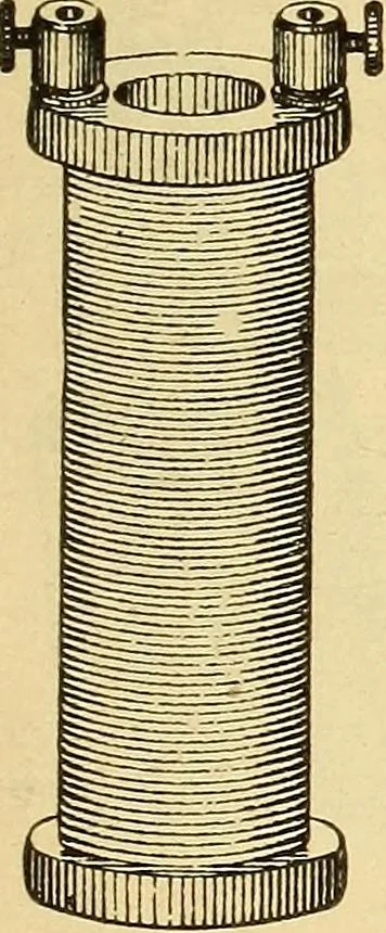 An illustration from Lessons in practical electricity; principles, experiments, and arithmetical problems, an elementary text-book, 1903, leaf 182