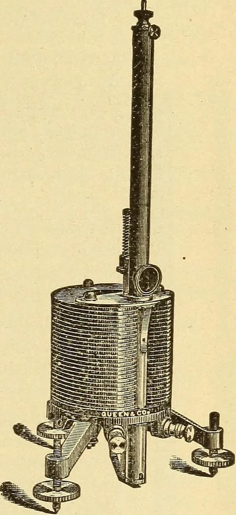 An illustration from Lessons in practical electricity; principles, experiments, and arithmetical problems, an elementary text-book, 1903, leaf 200