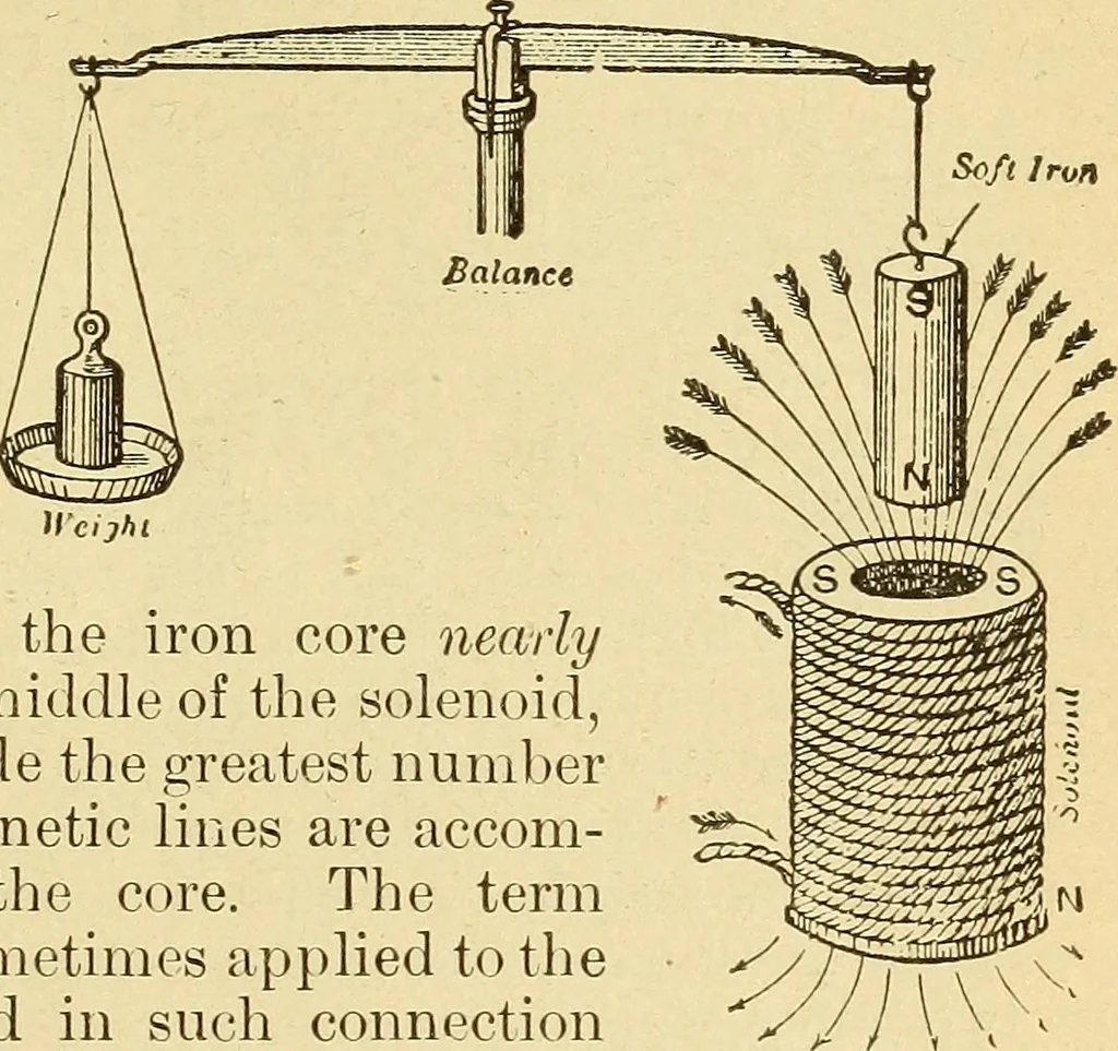 An illustration from Lessons in practical electricity; principles, experiments, and arithmetical problems, an elementary text-book, 1903, leaf 206