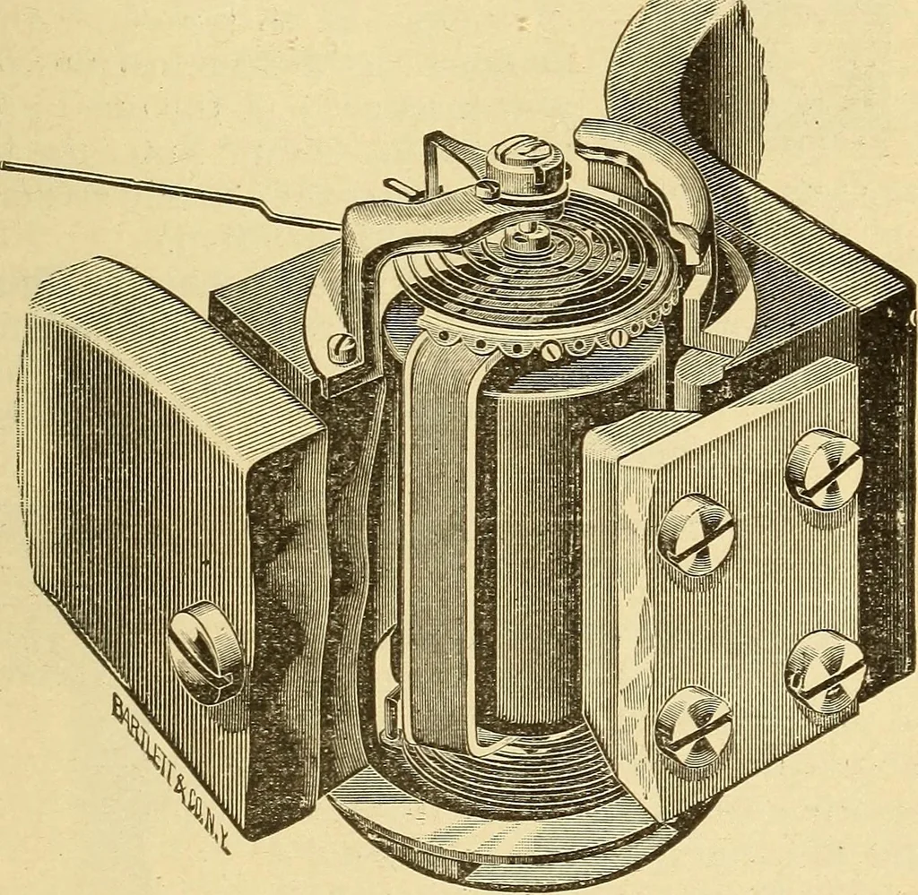 An illustration from Lessons in practical electricity; principles, experiments, and arithmetical problems, an elementary text-book, 1903, leaf 224
