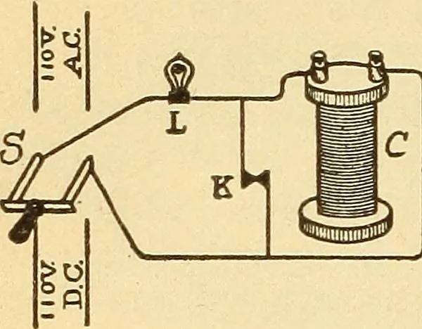 An illustration from Lessons in practical electricity; principles, experiments, and arithmetical problems, an elementary text-book, 1903, leaf 331