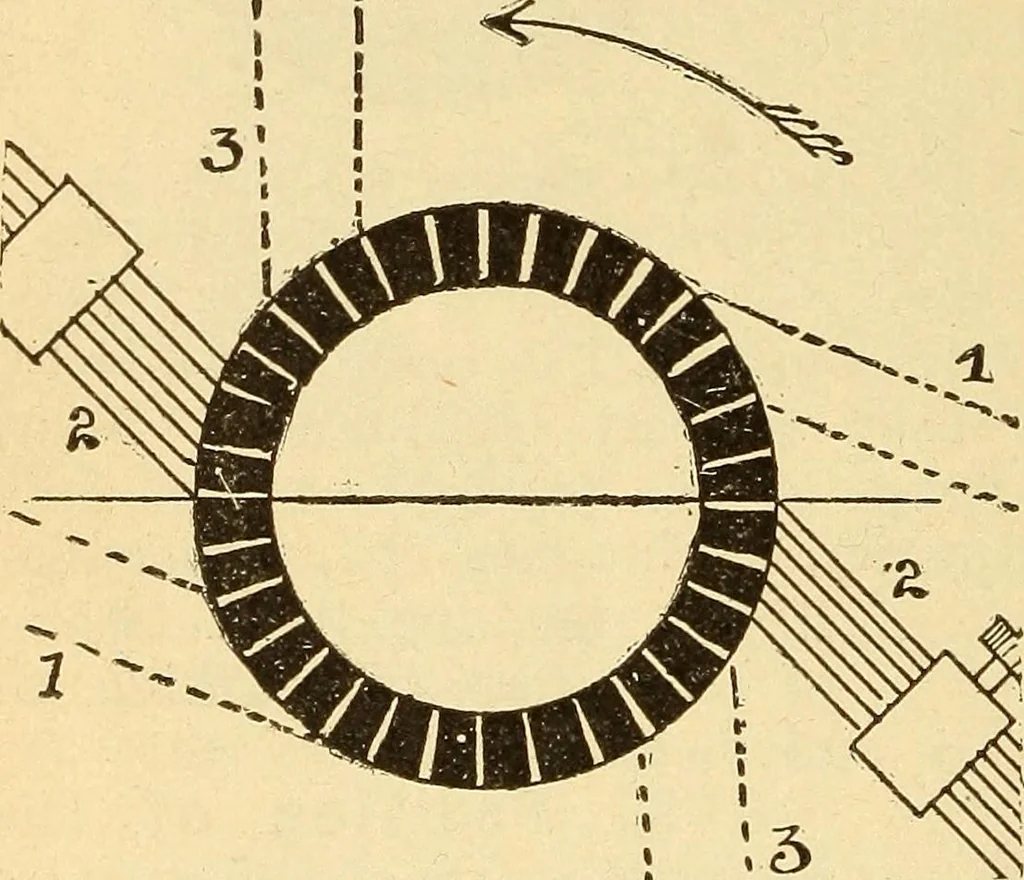 An illustration from Lessons in practical electricity; principles, experiments, and arithmetical problems, an elementary text-book, 1903, leaf 385