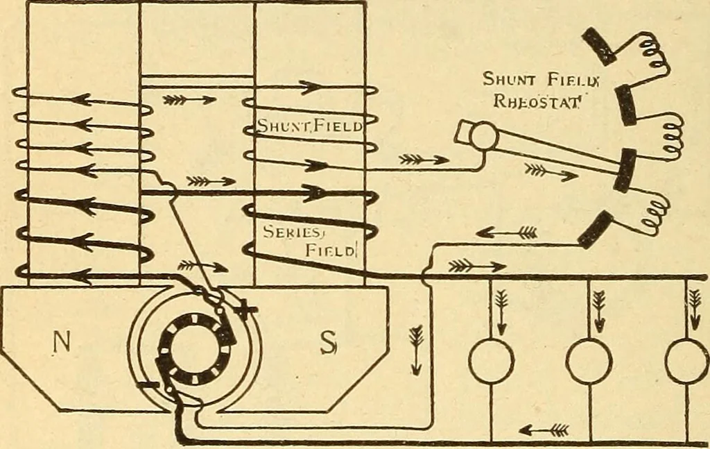 An illustration from Lessons in practical electricity; principles, experiments, and arithmetical problems, an elementary text-book, 1903, leaf 405