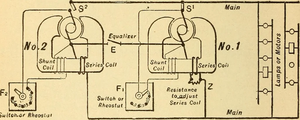 An illustration from Lessons in practical electricity; principles, experiments, and arithmetical problems, an elementary text-book, 1903, leaf 409