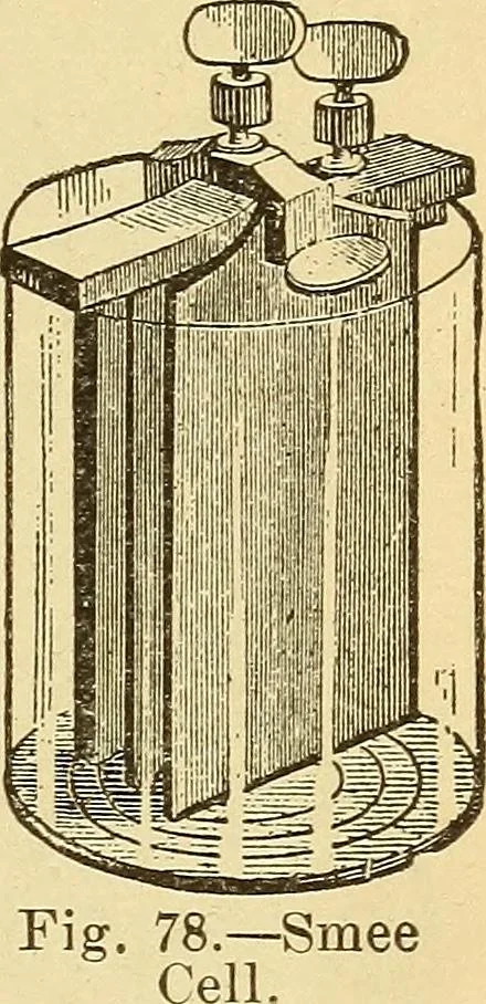 An illustration from Lessons in practical electricity; principles, experiments, and arithmetical problems, an elementary text-book, 1903, leaf 84