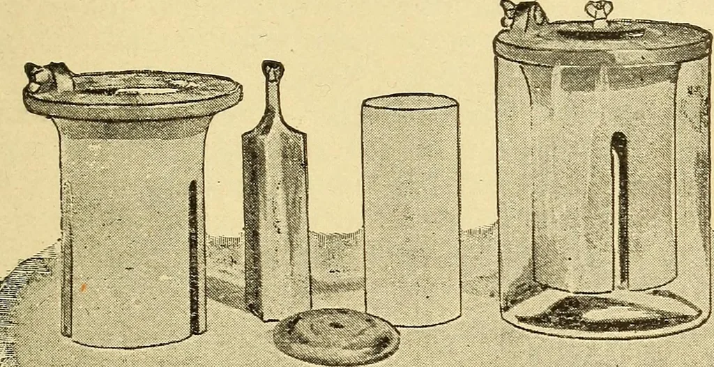 An illustration from Lessons in practical electricity; principles, experiments, and arithmetical problems, an elementary text-book, 1903, leaf 86