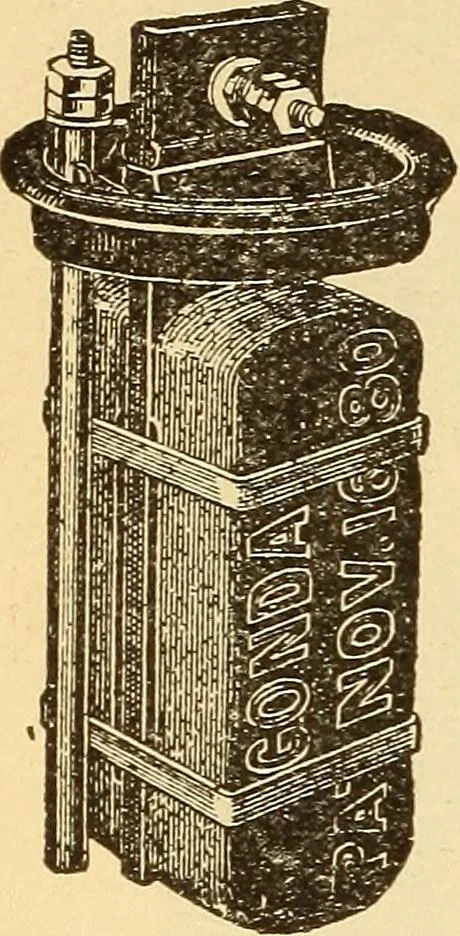An illustration from Lessons in practical electricity; principles, experiments, and arithmetical problems, an elementary text-book, 1903, leaf 91