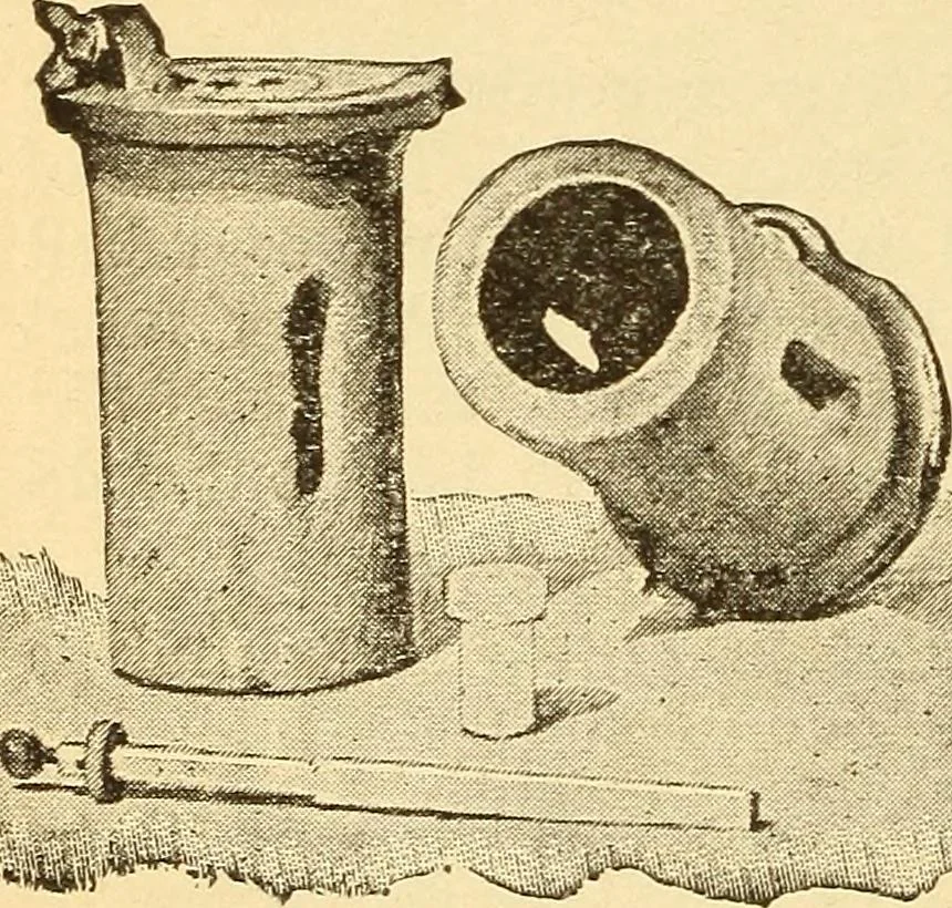 An illustration from Lessons in practical electricity; principles, experiments, and arithmetical problems, an elementary text-book, 1903, leaf 91