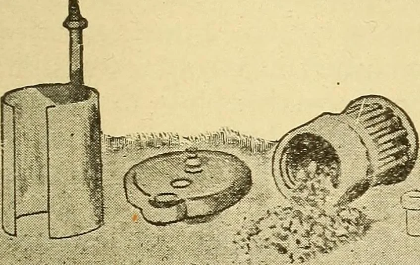 An illustration from Lessons in practical electricity; principles, experiments, and arithmetical problems, an elementary text-book, 1903, leaf 92