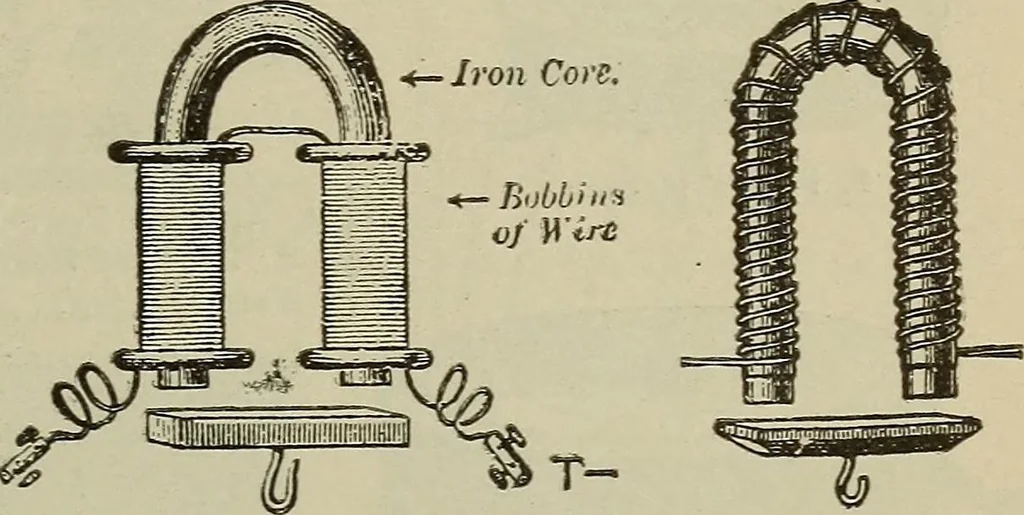 An illustration from Lessons in practical electricity; principles, experiments, and arithmetical problems, an elementary text-book, 1902, leaf 208