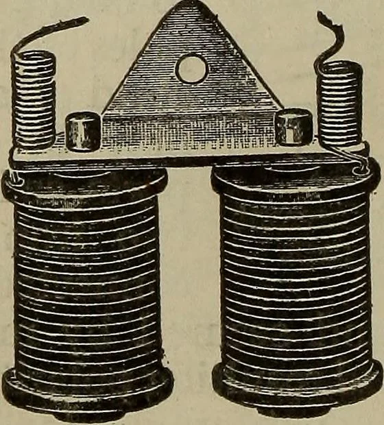 An illustration from Lessons in practical electricity; principles, experiments, and arithmetical problems, an elementary text-book, 1902, leaf 209