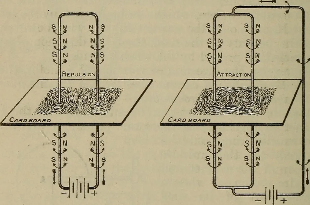 An illustration from Lessons in practical electricity; principles, experiments, and arithmetical problems, an elementary text-book, 1902, leaf 299