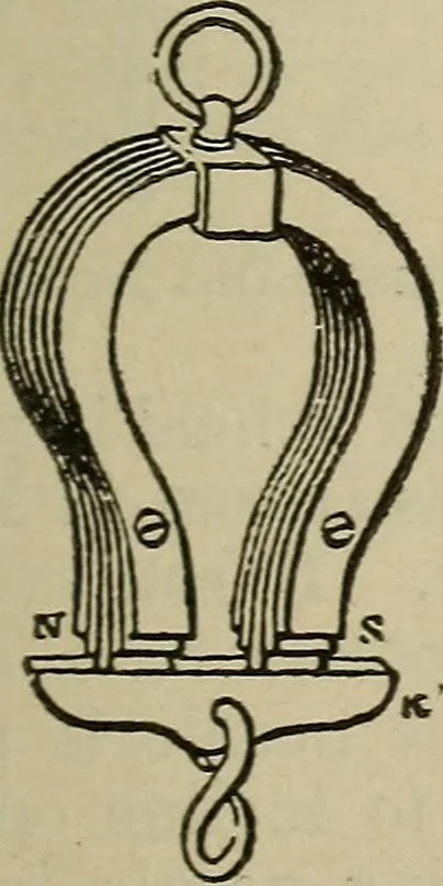An illustration from Lessons in practical electricity; principles, experiments, and arithmetical problems, an elementary text-book, 1902, leaf 30