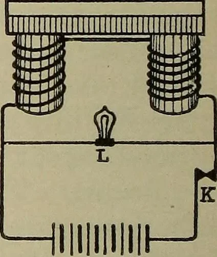 An illustration from Lessons in practical electricity; principles, experiments, and arithmetical problems, an elementary text-book, 1902, leaf 329