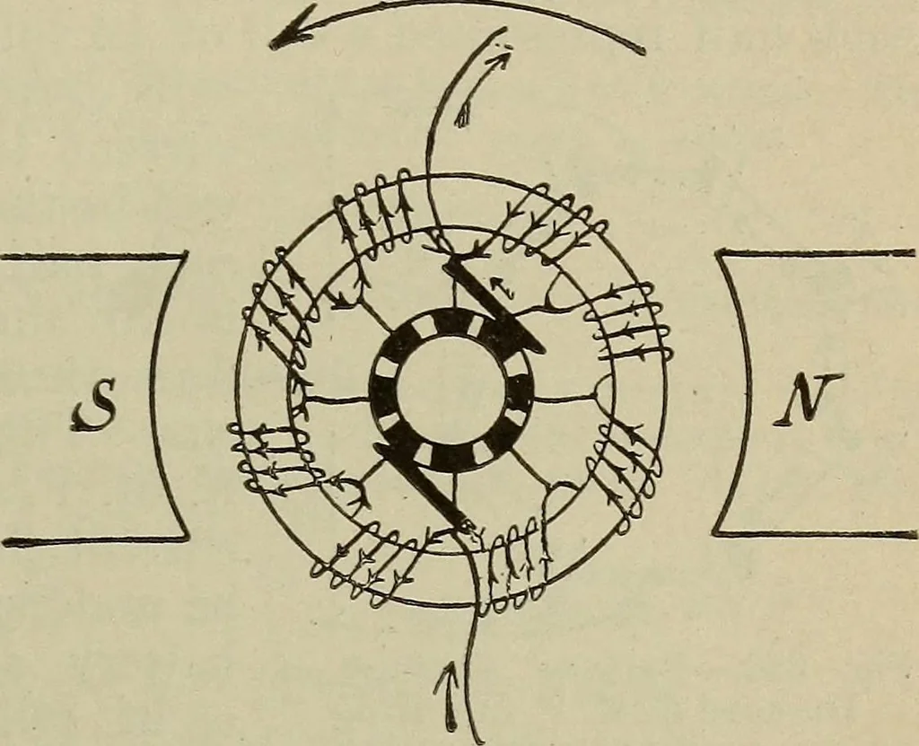 An illustration from Lessons in practical electricity; principles, experiments, and arithmetical problems, an elementary text-book, 1902, leaf 366