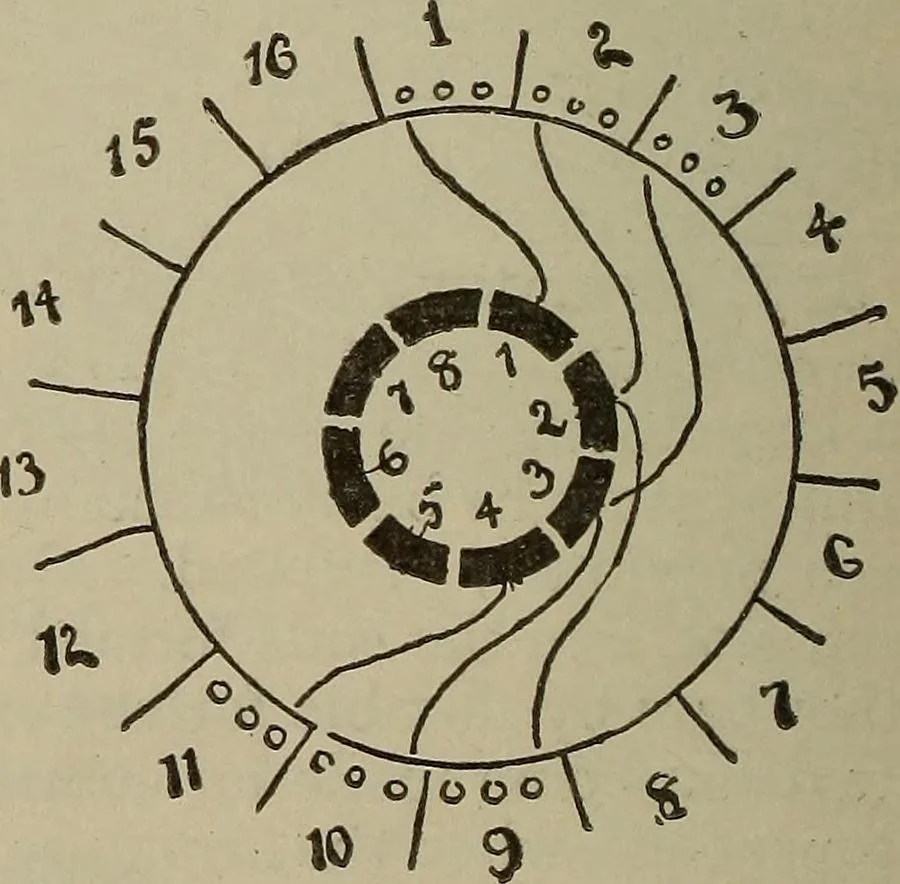 An illustration from Lessons in practical electricity; principles, experiments, and arithmetical problems, an elementary text-book, 1902, leaf 379