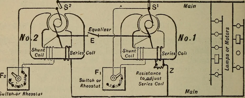 An illustration from Lessons in practical electricity; principles, experiments, and arithmetical problems, an elementary text-book, 1902, leaf 409