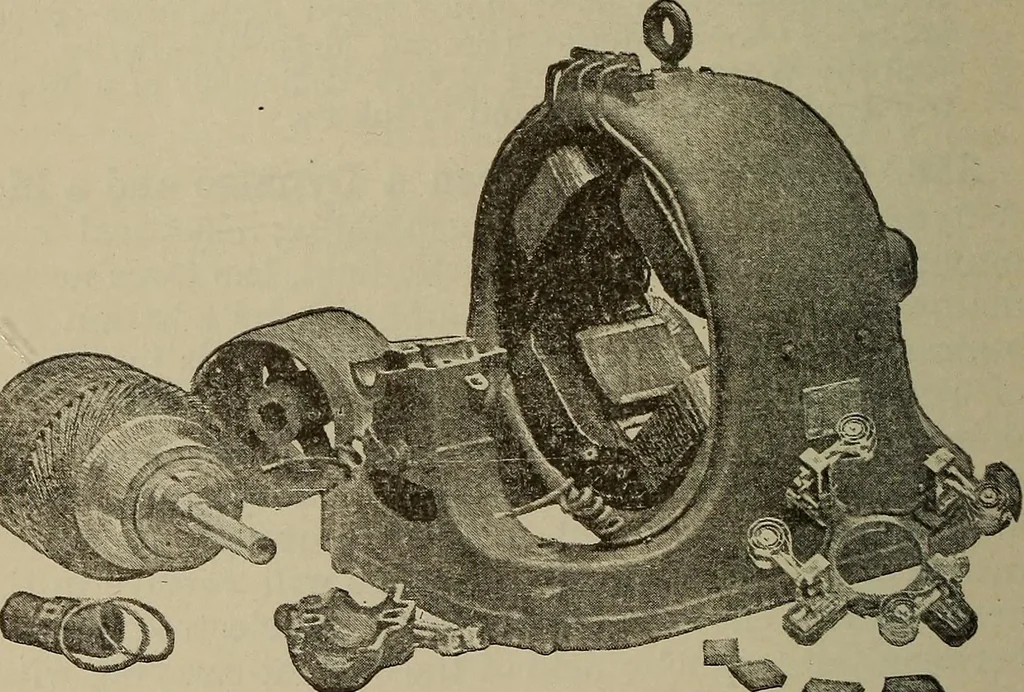 An illustration from Lessons in practical electricity; principles, experiments, and arithmetical problems, an elementary text-book, 1902, leaf 413