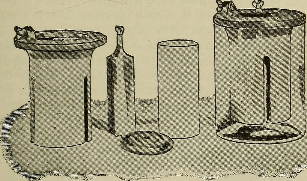 An illustration from Lessons in practical electricity; principles, experiments, and arithmetical problems, an elementary text-book, 1902, leaf 86