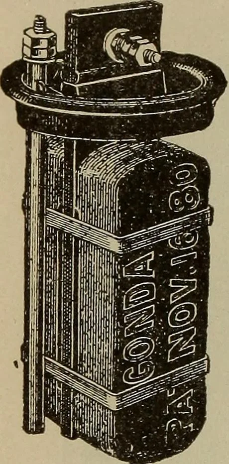 An illustration from Lessons in practical electricity; principles, experiments, and arithmetical problems, an elementary text-book, 1902, leaf 91