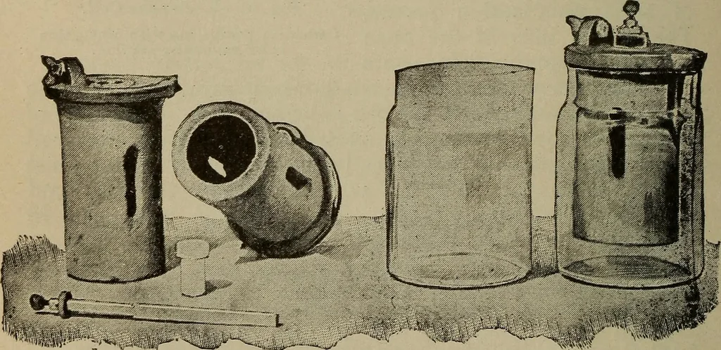 An illustration from Lessons in practical electricity; principles, experiments, and arithmetical problems, an elementary text-book, 1902, leaf 91