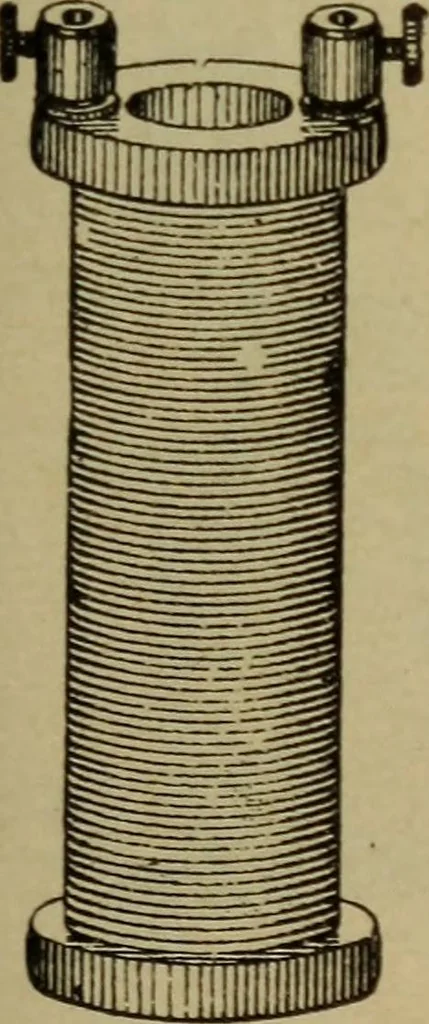 An illustration from Lessons in practical electricity; principles, experiments, and arithmetical problems; over four hundred illustrations; an elementary text book, 1909, leaf 182