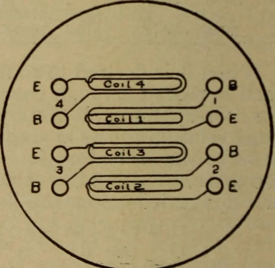 An illustration from Lessons in practical electricity; principles, experiments, and arithmetical problems; over four hundred illustrations; an elementary text book, 1909, leaf 193