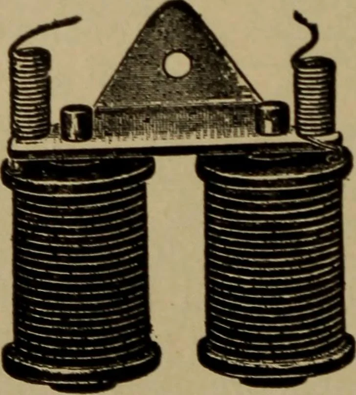An illustration from Lessons in practical electricity; principles, experiments, and arithmetical problems; over four hundred illustrations; an elementary text book, 1909, leaf 209