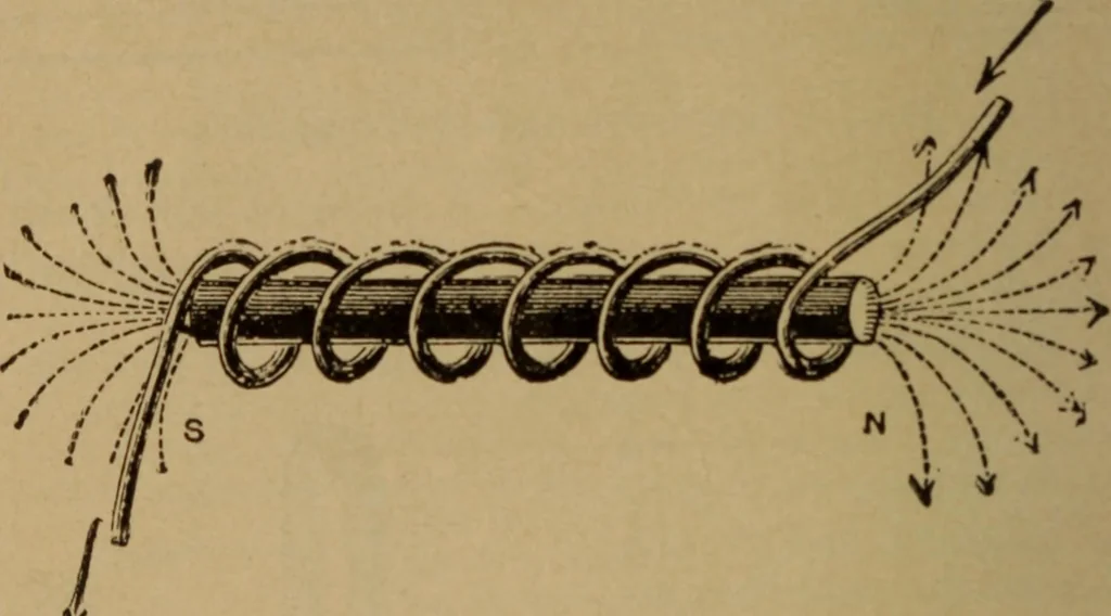 An illustration from Lessons in practical electricity; principles, experiments, and arithmetical problems; over four hundred illustrations; an elementary text book, 1909, leaf 27