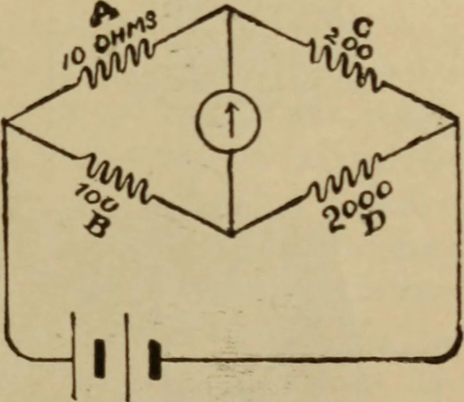 An illustration from Lessons in practical electricity; principles, experiments, and arithmetical problems; over four hundred illustrations; an elementary text book, 1909, leaf 276