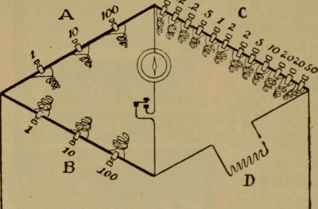 An illustration from Lessons in practical electricity; principles, experiments, and arithmetical problems; over four hundred illustrations; an elementary text book, 1909, leaf 281