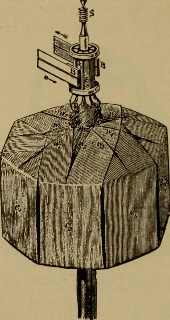 An illustration from Lessons in practical electricity; principles, experiments, and arithmetical problems; over four hundred illustrations; an elementary text book, 1909, leaf 309