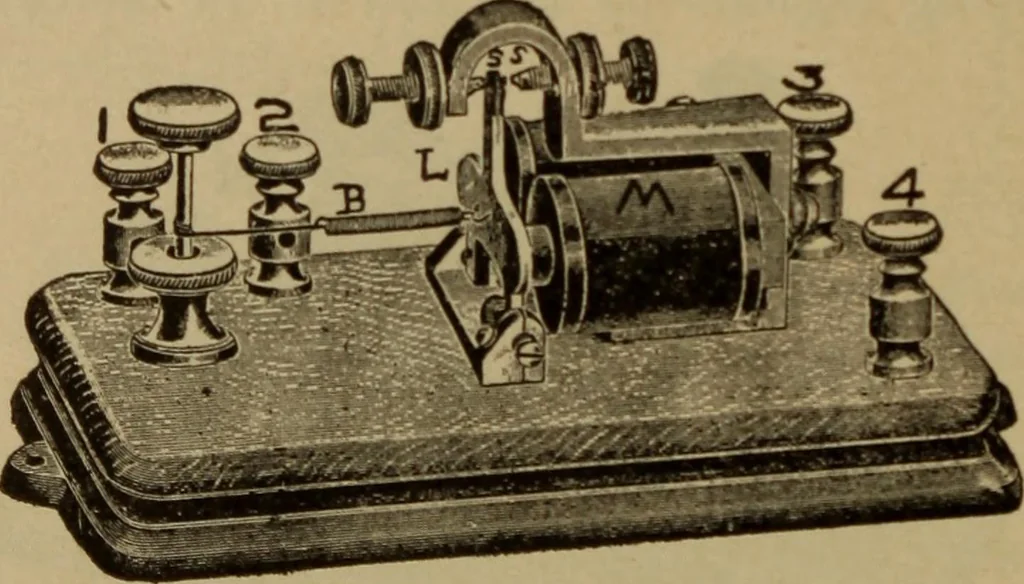 An illustration from Lessons in practical electricity; principles, experiments, and arithmetical problems; over four hundred illustrations; an elementary text book, 1909, leaf 349