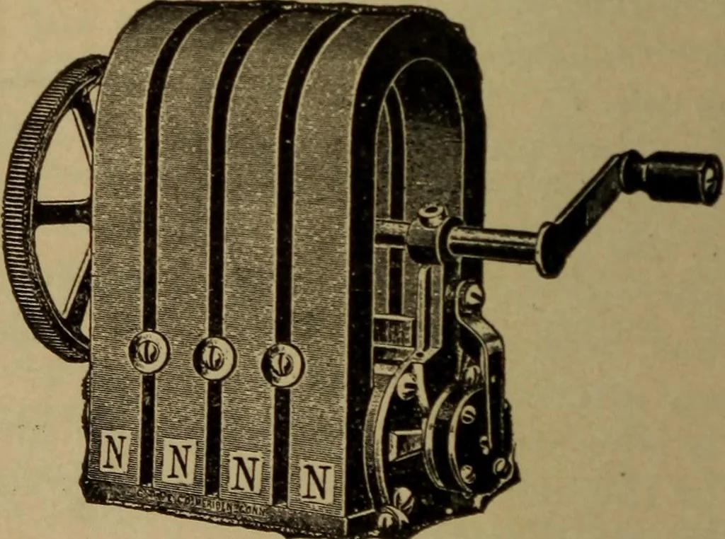 An illustration from Lessons in practical electricity; principles, experiments, and arithmetical problems; over four hundred illustrations; an elementary text book, 1909, leaf 363